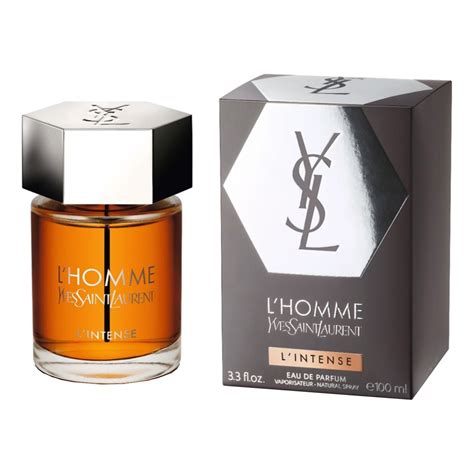 yves saint laurent l homme parfum intense prezzo|l'homme yves saint laurent l'intense.